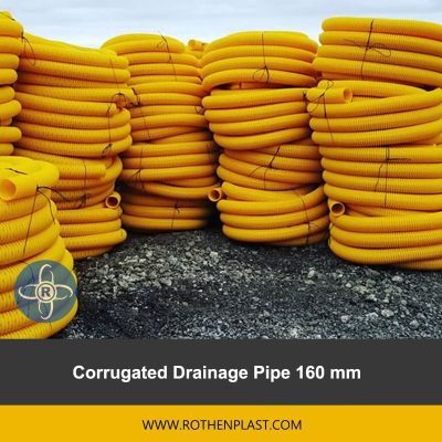 Corrugated Drainage Pipe 160 mm