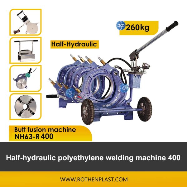 Popo füzyon makinesi Yarı Hidrolik NH63-R400