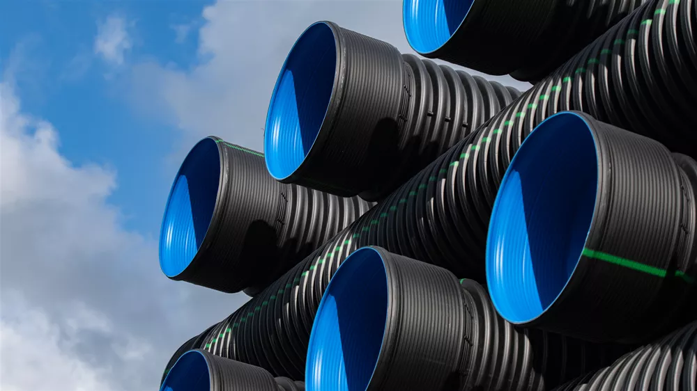 Double-Wall Pipes for Sewage