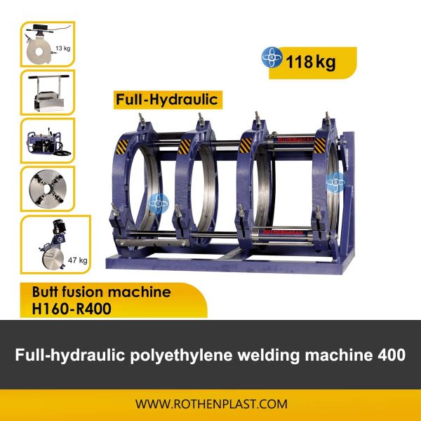 ئامێری فیوژنی کۆتایی فول-هایدرۆلیکی H160-R400